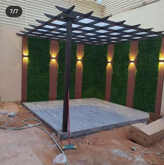 مظلات جلسات خارجية | مظلات وسواتر نجران